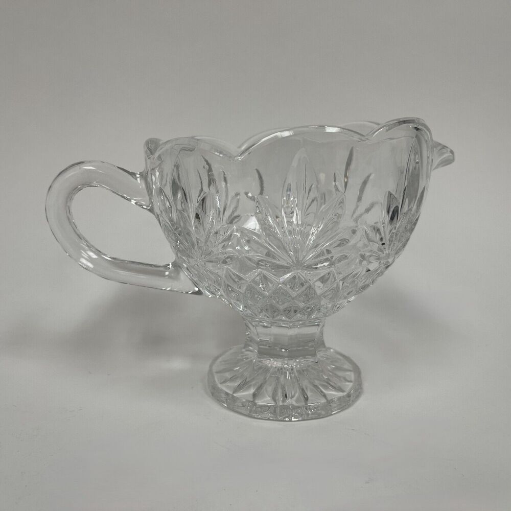 Shannon Godinger  Creamer Crystal Clear Pineapple‎ Collection Serving